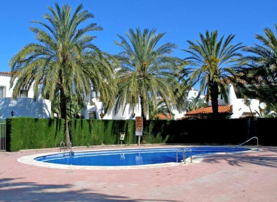 Apartmán En Denia, Urbanizacion El Palmar Con Piscina, Toboganes Y Chiringuito Exteriér fotografie